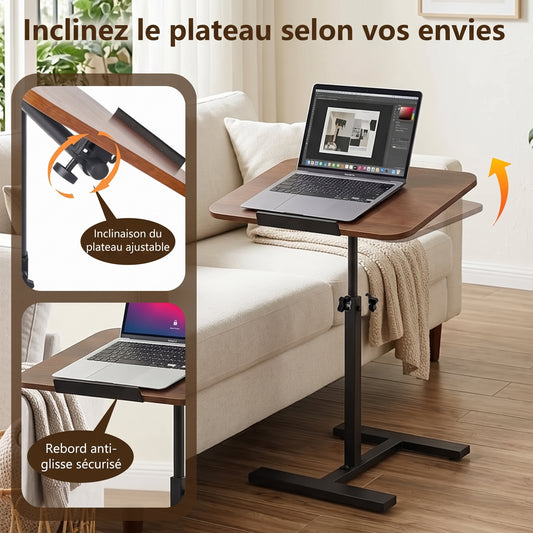 Table d'Appoint Pivotante & Ajustable Premium