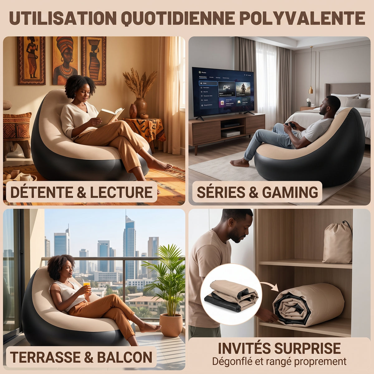 Fauteuil Gonflable