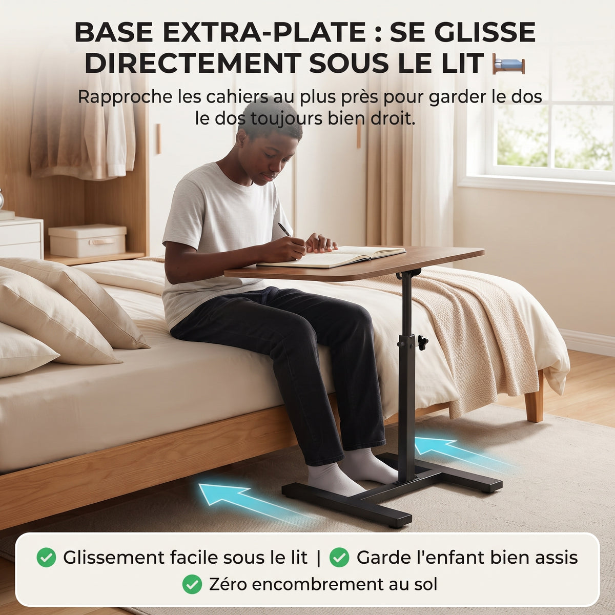 Table d'Appoint Ergonomique