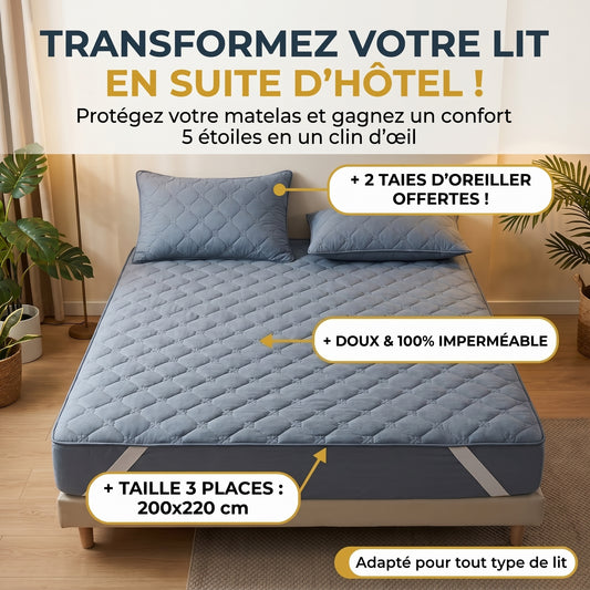 Housse matelas de luxe