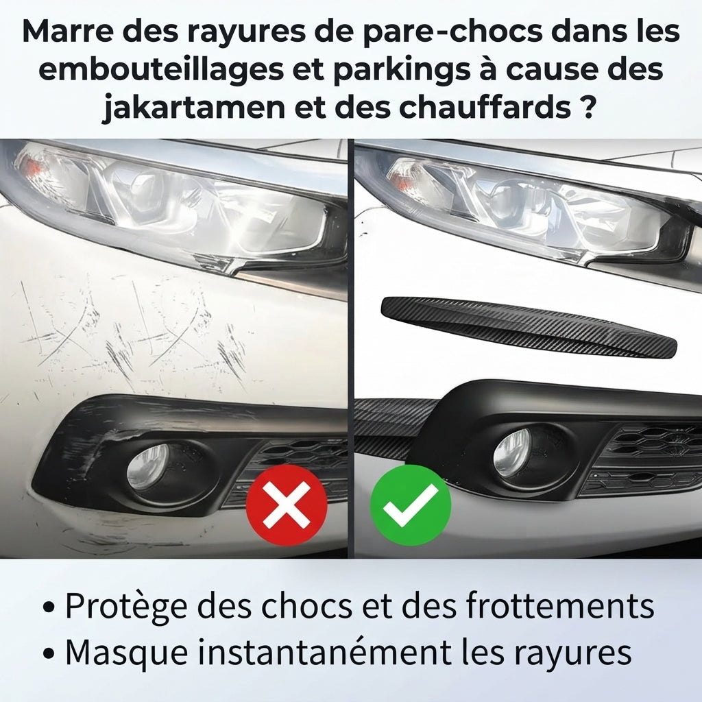 Bandes de protection anti choc pour voiture
