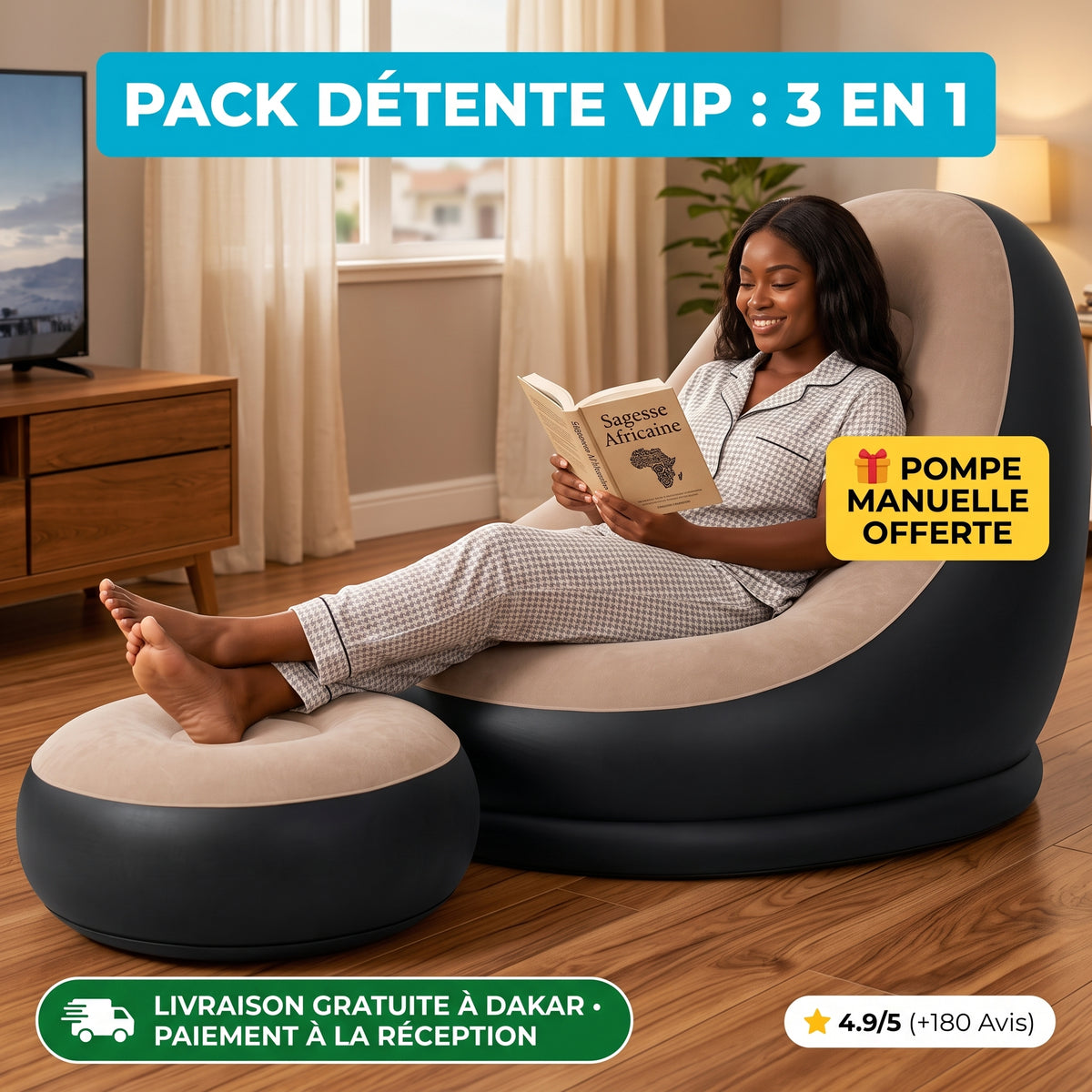 Fauteuil Gonflable
