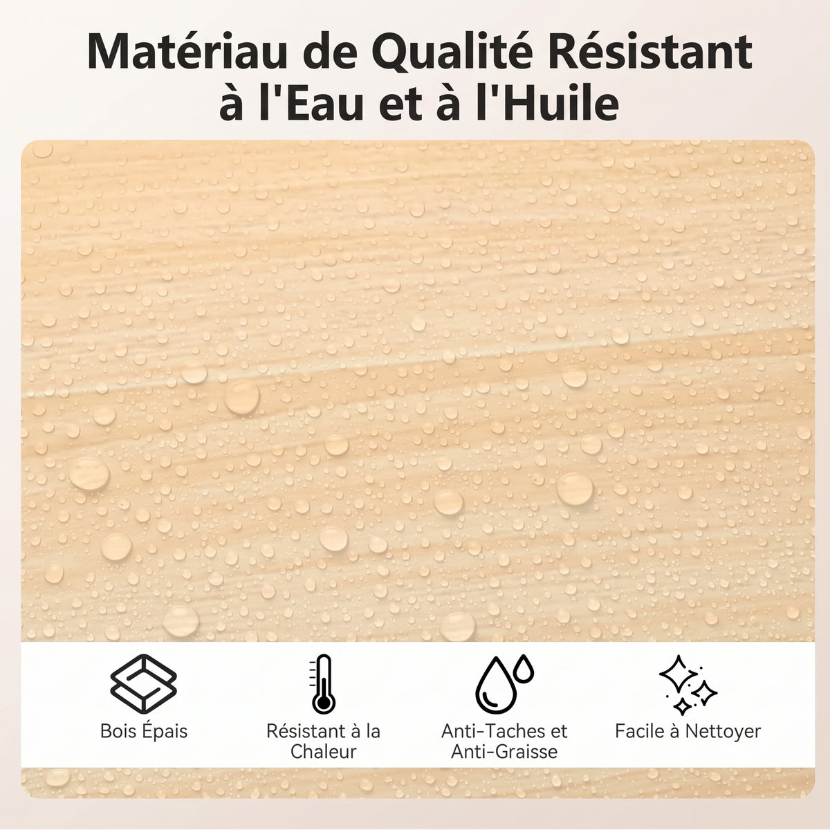 Table d'Appoint Pivotante & Ajustable Premium
