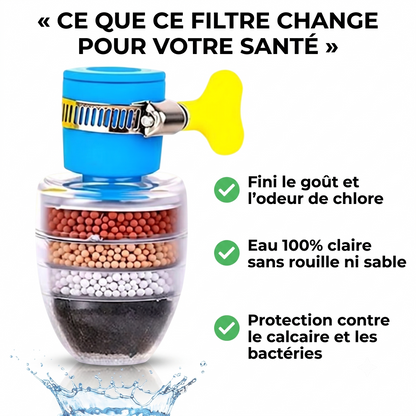 filtre à eau 6 couches