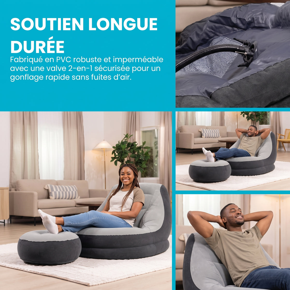 Fauteuil Gonflable
