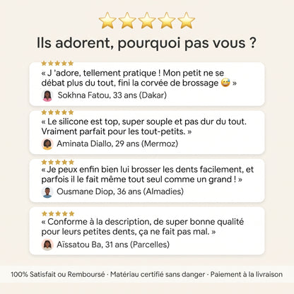 Brosse à Dents en U 360° pour Enfants (2-12 ans)