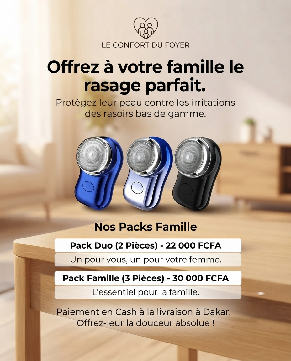 Mini rasoir éléctrique